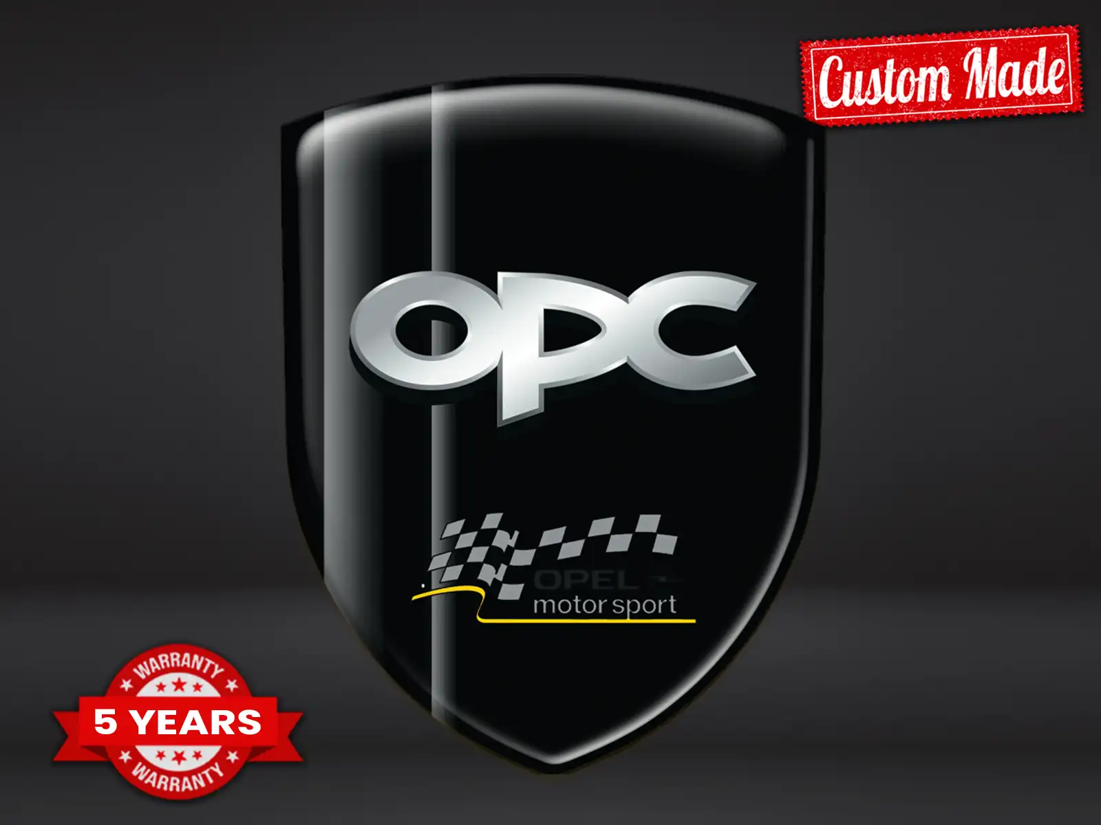 OPC Bumper Sticker Printing Style Premium Customizable